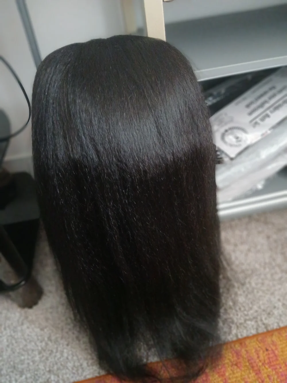 Others Follow Natural Black Straight Hairpiece for Women